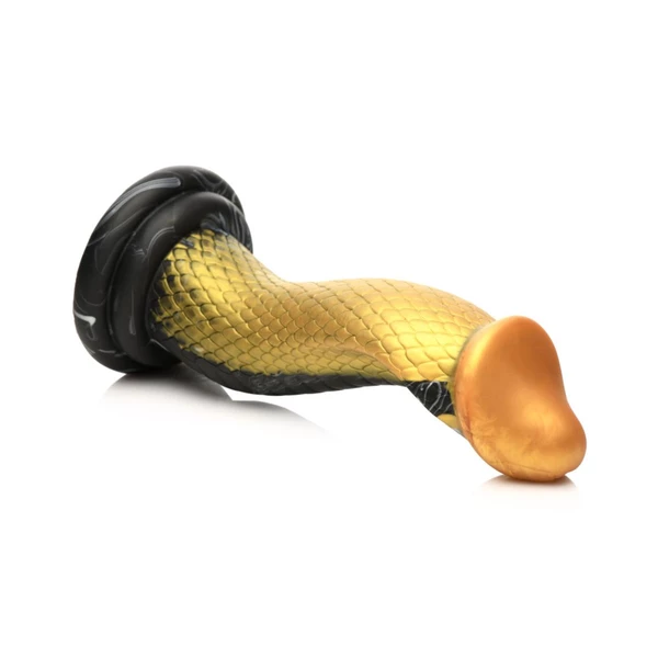 Creature Cocks Golden Mamba - Dildo s prísavkou