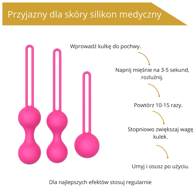 Erospace Sweet Play A12 - Súprava venušine guliek