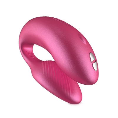 We-Vibe Chorus Cosmic Pink - wibrator dla par sterowany smartfonem, Mataliczny różowy