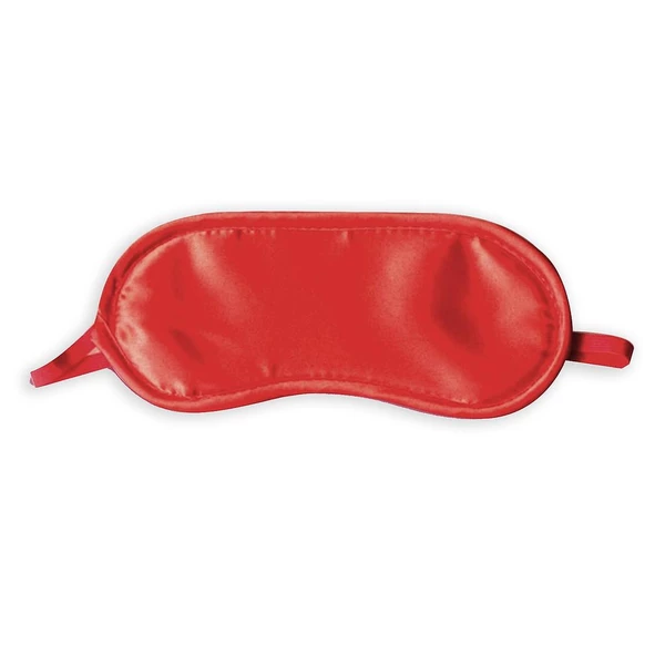 Secret Play Opaska Red Blindfold - Maska na oczy, Czerwony