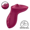 Satisfyer Exciterrr Berry - Vibrátor typu Lay-On, s pohyblivou guľôčkou stimulujúcou klitoris