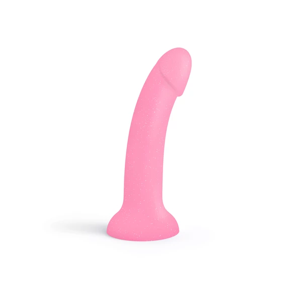 Love to Love Dildolls Glitzy - Klasické dildo s prísavkou, s trblietkami