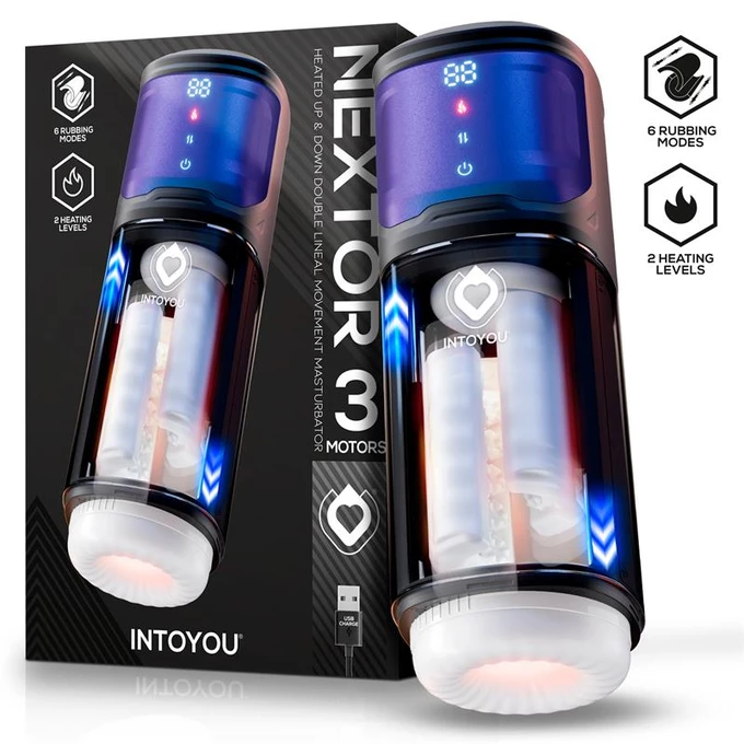 Intyou Nextor - Automatický masturbátor s funkciou trenia a ohrevu