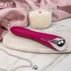 Satisfyer Spinning Vibe 1 Red - Klasický vibrátor s rotačnou funkciou, červený