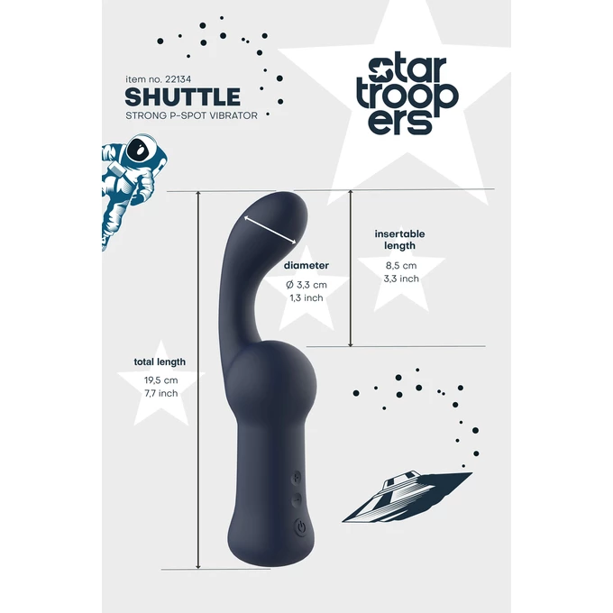 Dream toys Startroopers Shuttle - Masażer prostaty