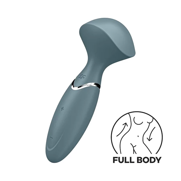 Satisfyer Mini Wand-er Stonegrey - Mini masážny prístroj pre celé telo