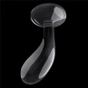 Lovetoy Flawess clear prostate plug 6&quot; - Klasický masážny prístroj na prostatu