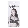 Sportsheets Sm Amor Collar With Nipple Jewelry - Zestaw BDSM