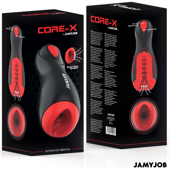 JAMYJOB Core-x - Automatický masturbátor s funkciou odsávania