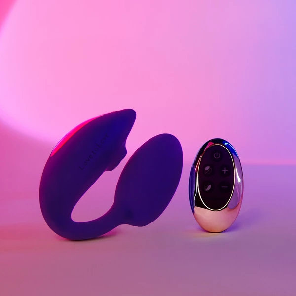 Love to Love WonderLover - Vibrujúce vajíčko s klitorálnou stimuláciou, ovládané diaľkovým ovládaním
