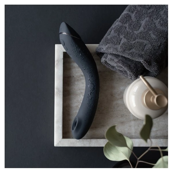Womanizer OG - Vibrátor na bod G s funkciou Pleasure Air, tmavošedý