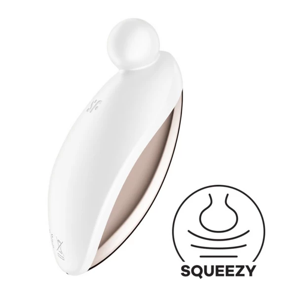 Satisfyer Spot on 2 - Vibrátor na klitoris typu Lay-on, biely