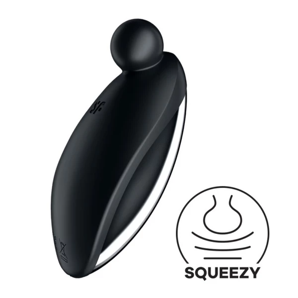 Satisfyer Spot on 2 - Vibrátor na klitoris typu Lay-on, čierny