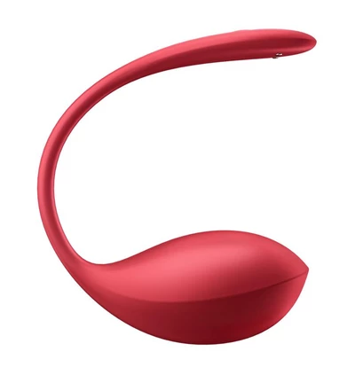 Satisfyer Shiny Petal - Vibrujúce vajíčko, ovládané diaľkovým ovládaním a aplikáciou