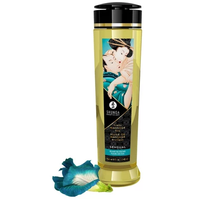 Shunga Massage Oil Sensual Island Blossoms - Olejek do masażu kwiatowy