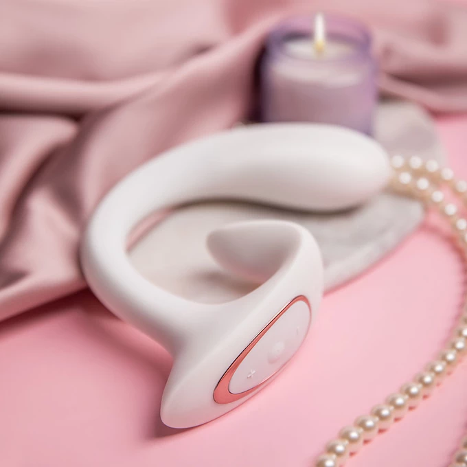 Satisfyer G for Goddess - Vibrátor králiček, biely