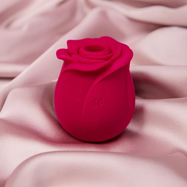 Satisfyer Pro 2 Classic Valentine - Vibrátor na klitoris v tvare ruže