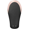 Zestaw Satisfyer Double Love (Black) - Wibrator dla par + żel + spray dezynfekujący