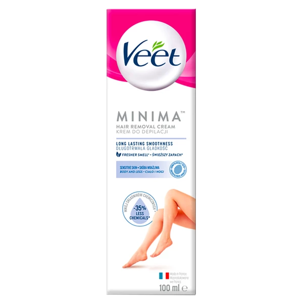 VEET MINIMA - Depilačný krém, pre citlivú pokožku, 100 ml