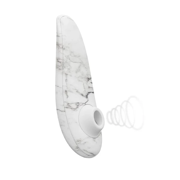 Womanizer Marilyn Monroe Classic 2, White Marble - Masážny prístroj na klitoris, biely mramor