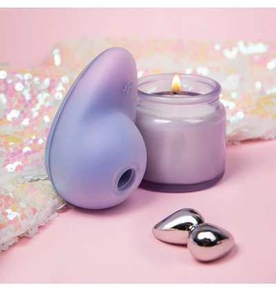 Satisfyer Pixie Dust, Pink - Violet - Vibrátor na klitoris, ružovo-fialový