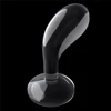 Lovetoy Flawess clear prostate plug 6&quot; - Klasický masážny prístroj na prostatu