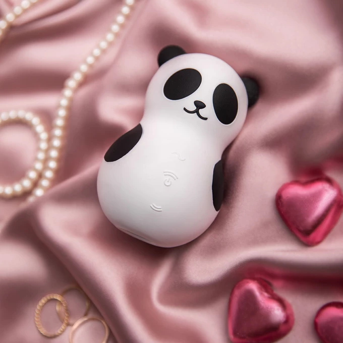 Satisfyer The Pocket Panda - Sonický vibrátor na klitoris s extra vibráciami