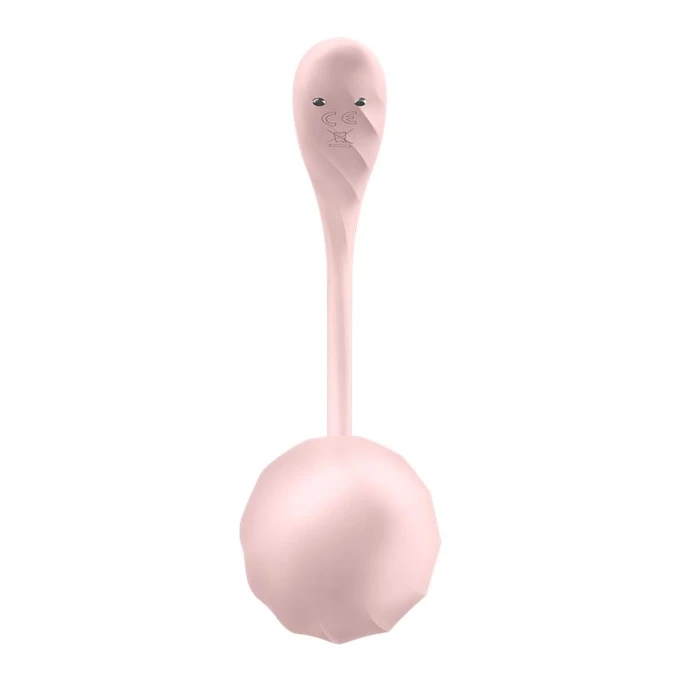 Sada Satisfyer Ribbed Petal - Vibračné vajíčko + lubrikant + dezinfekčný sprej