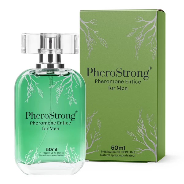 Medica Group PheroStrong Entice - Drevitý parfém s feromónmi pre mužov, 50 ml