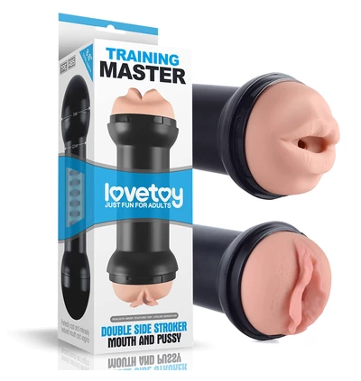 Lovetoy Double Side Stroker - Dvojitý masturbátor