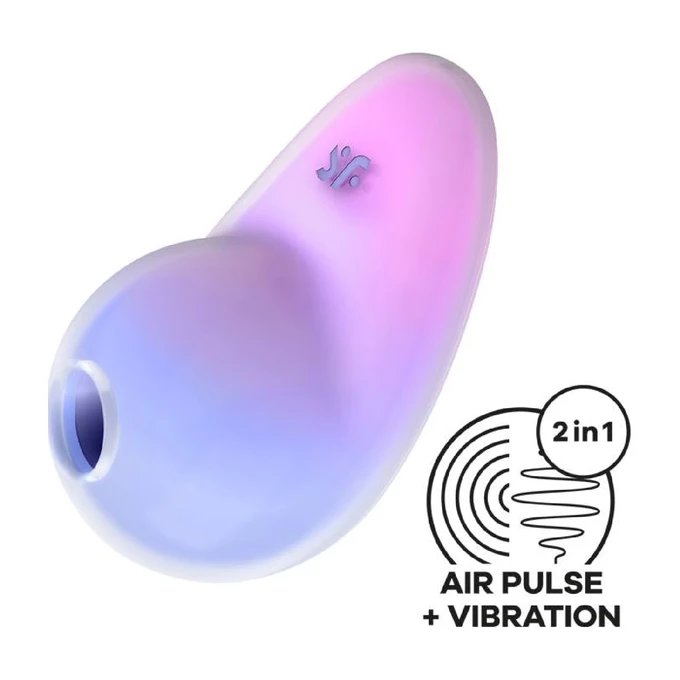 Satisfyer Pixie Dust, Pink - Violet - Vibrátor na klitoris, ružovo-fialový