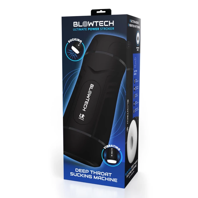 Blowtech Deep Throat - Orálny masturbátor s funkciou sania