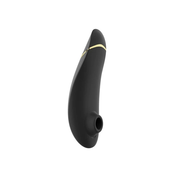 Womanizer Premium 2, Black - Bezdotykový masážny prístroj na klitoris, čierny