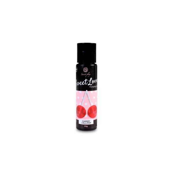 Secret Play Cherry Gel - Krémový gél s príchuťou čerešne, 60 ml