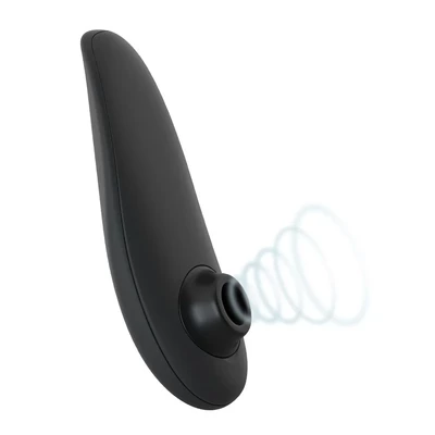 Womanizer Classic 2 Black - Bezkontaktný masážny prístroj na klitoris, čierny