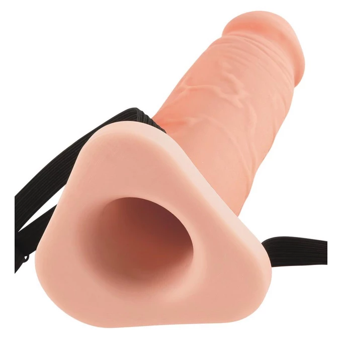 Fantasy X-Tensions 8 Inch  Hollow Extension Light - Nakładka na penisa, typu Strap-on