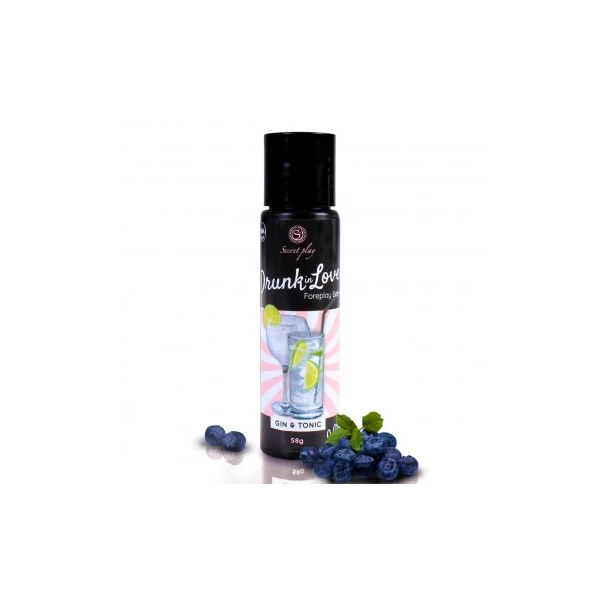Secret Play Gin &amp; Tonic Gel - Krémový gél s príchuťou ginu a toniku, 60 ml