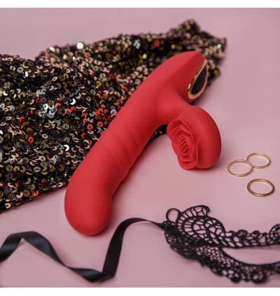 Erospace Sweet Play A2 - Vibrátor zajačika s funkciou pulzácie