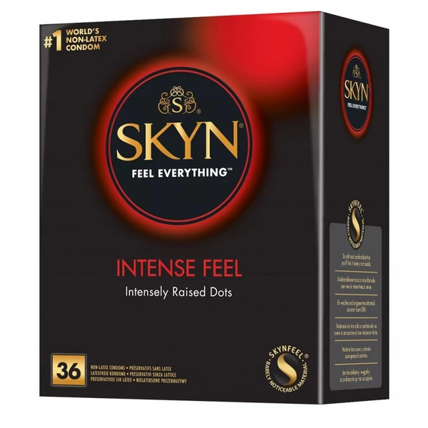 SKYN Feel Everything Intense - Prezerwatywy Nielateksowe 36Szt
