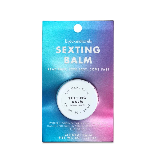 Bijoux Indiscrets Clitherapy Sexting Balm - Balzam na klitoris s hrejivým účinkom