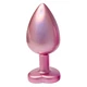 Dream Toys Gleaming Love Pearl - Análny kolík so srdcom, ružový, L