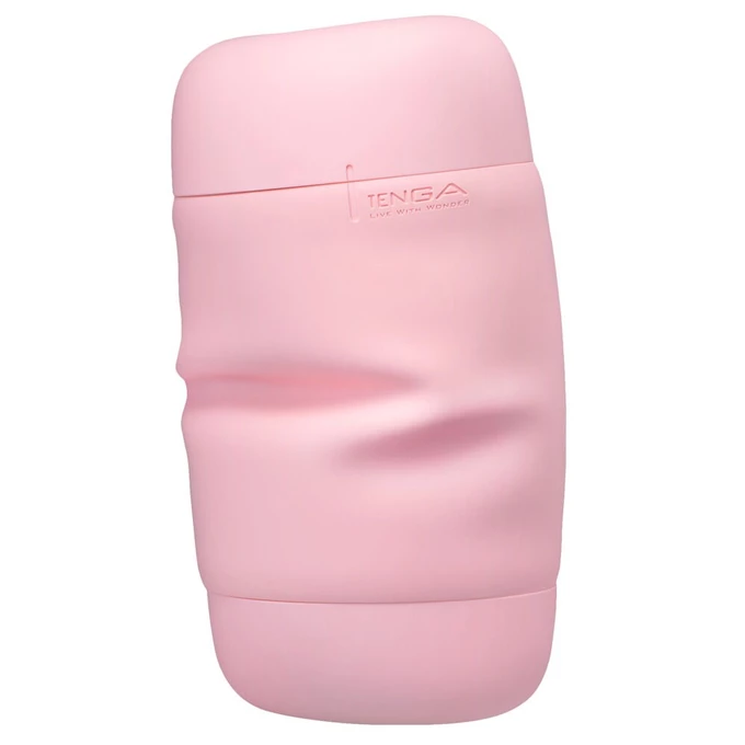 Tenga Puffy Strawberry pink  - Klasický masturbátor s mäkkou textúrou