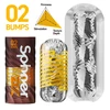 Tenga Spinner DX 02 Bumps - Klasický masturbátor s krútiacim efektom