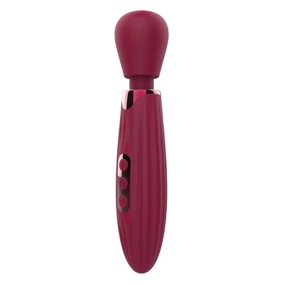 Dream toys Glam Wand - Wibrator typu Wand, Bordowy