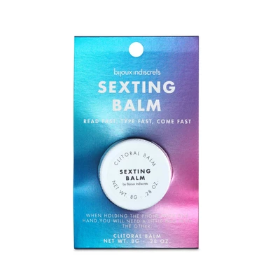 Bijoux Indiscrets Clitherapy Sexting Balm - Balsam do łechtaczki rozgrzewający