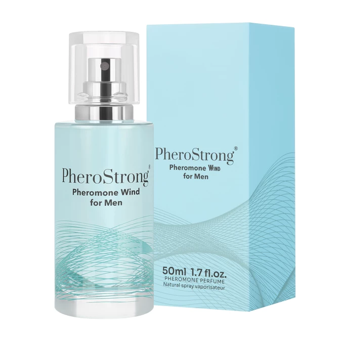 PheroStrong pheromone Wind for Men - Feromony Męskie, 50 ml