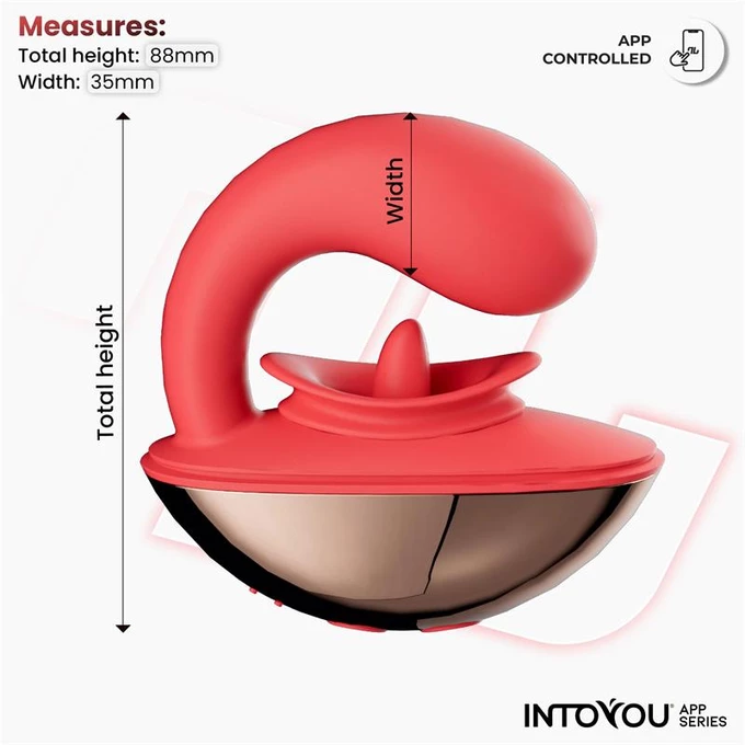 Intoyou Rondy – vibrátor na simuláciu orálneho sexu, ovládaný aplikáciou