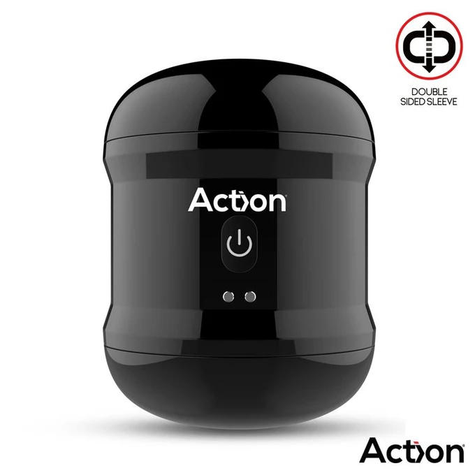 Action Thor Double Sided - Masturbátor s vibrátorom