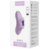 Svakom Echo 2 – Mini vibrátor na prst s odnímateľným puzdrom a funkciou ohrevu, Różowy