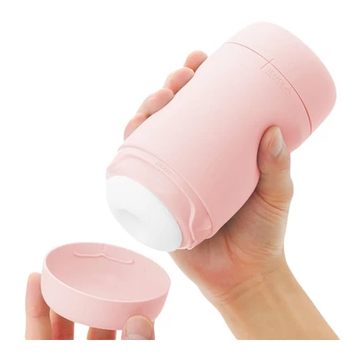 Tenga Puffy Strawberry pink  - Klasický masturbátor s mäkkou textúrou
